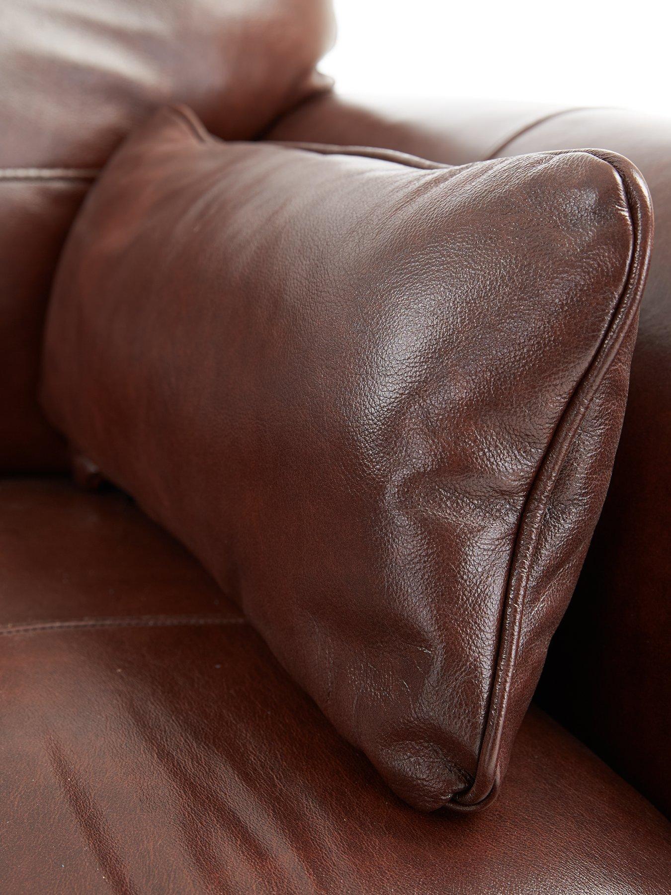 Image 5 of 7 of Very Home Vantage Italian Leather 3&nbsp;Seater&nbsp;+ 2 Seater&nbsp;Sofa Set (Buy and SAVE!)&nbsp;- FSC&reg; Certified