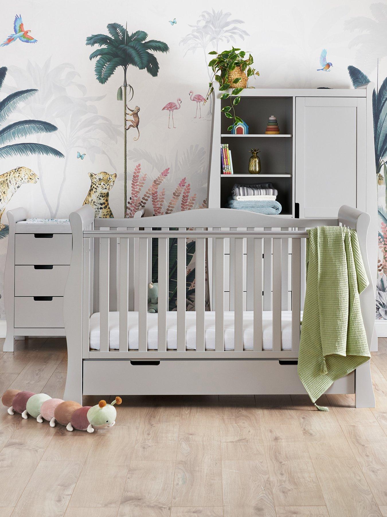 3 piece nursery set grey best sale