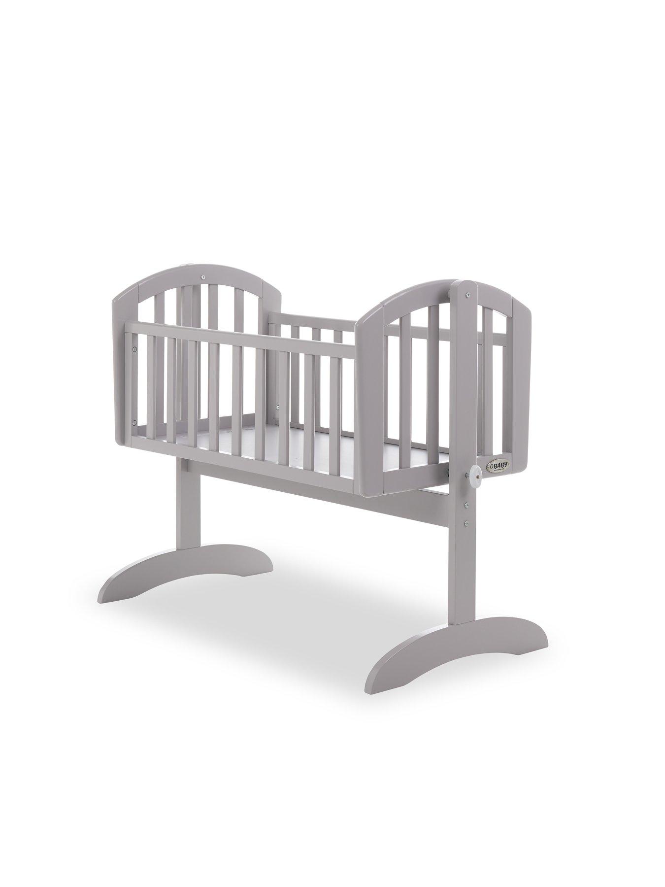 obaby-sophie-swinging-crib-amp-mattress-warm-greystillFront