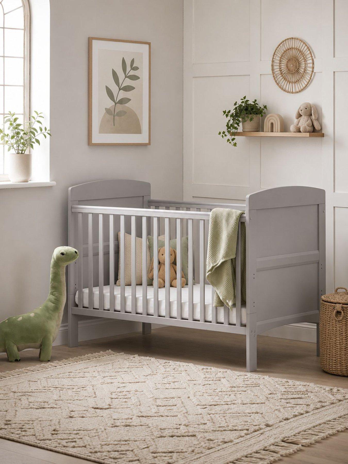obaby-grace-cot-bed-warm-grey