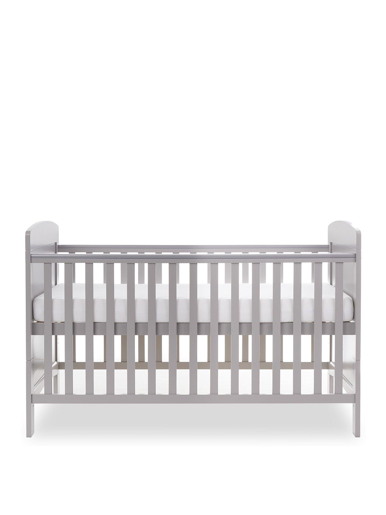 Obaby Grace Cot Bed - Warm Grey