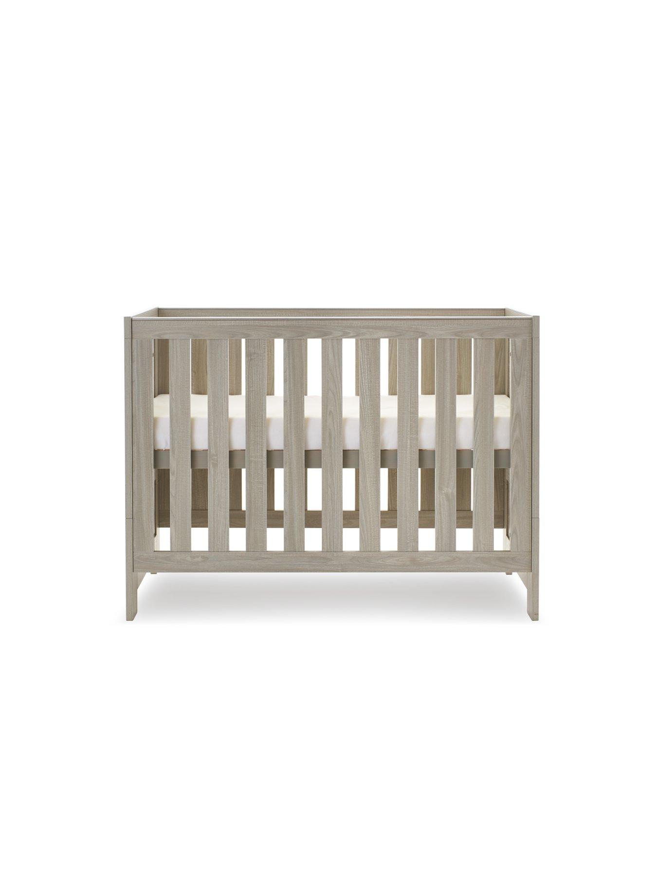 Image 4 of 7 of Obaby Nika Mini 3 Piece Room Set - Grey Wash