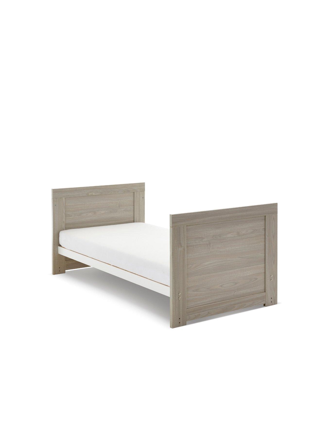Image 5 of 7 of Obaby Nika 2 Piece Room Set - Grey Wash/White