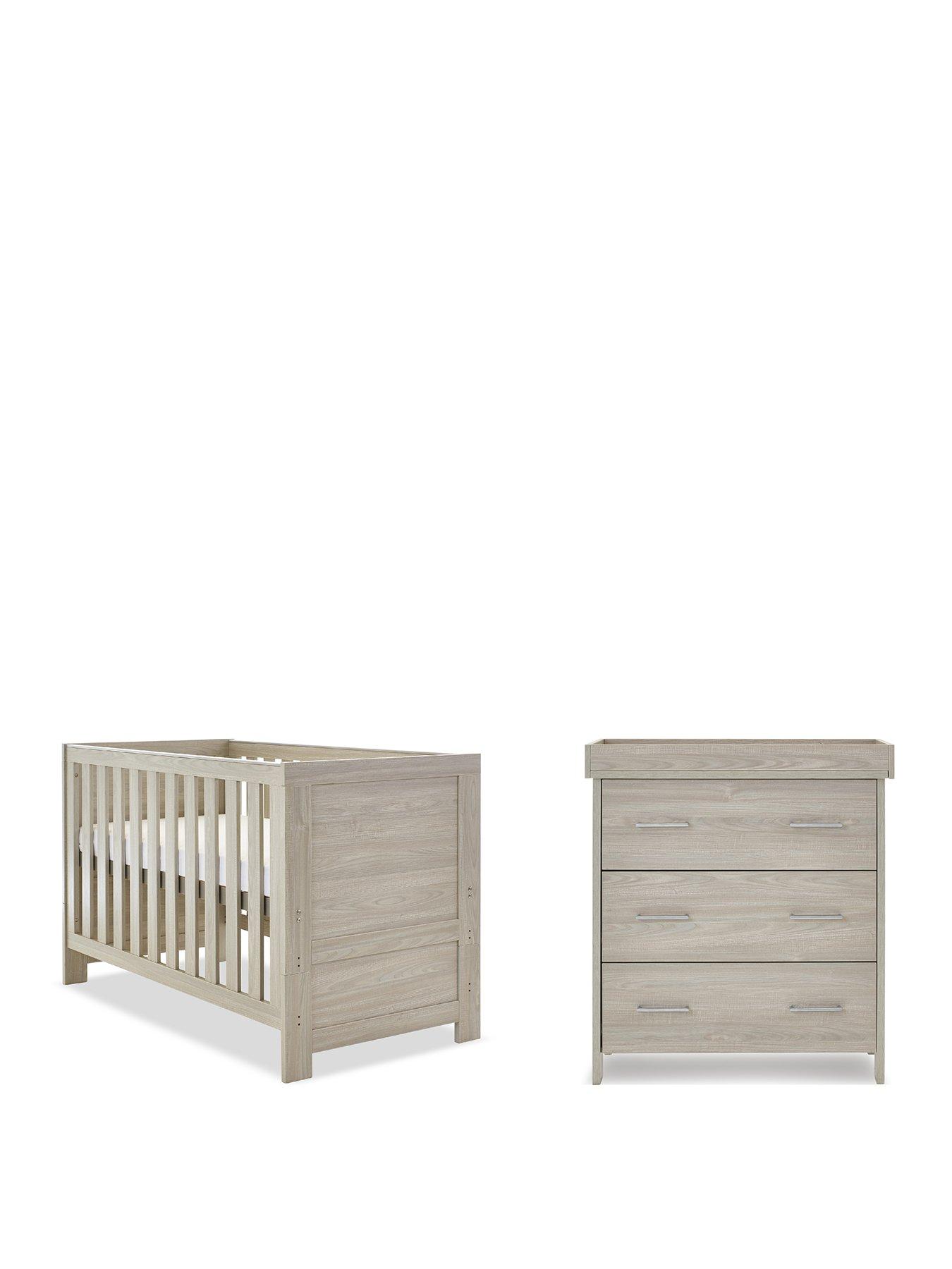 Obaby Nika 2 Piece Room Set - Grey Wash