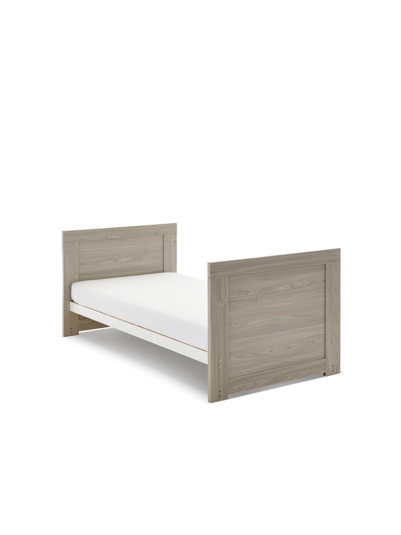 Image 5 of 7 of Obaby Nika 3-Piece Room Set - Grey Wash/White