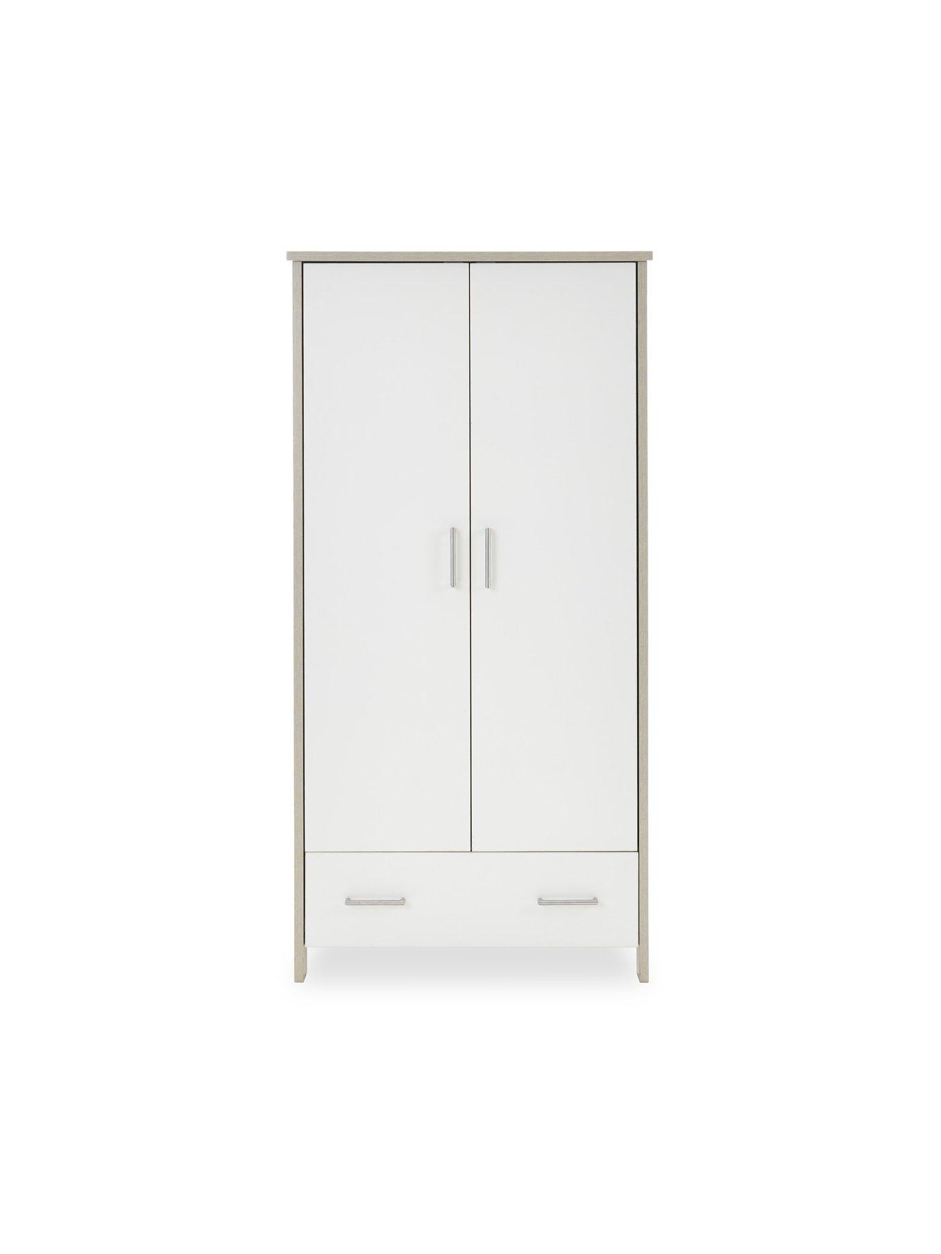 Image 7 of 7 of Obaby Nika 3-Piece Room Set - Grey Wash/White