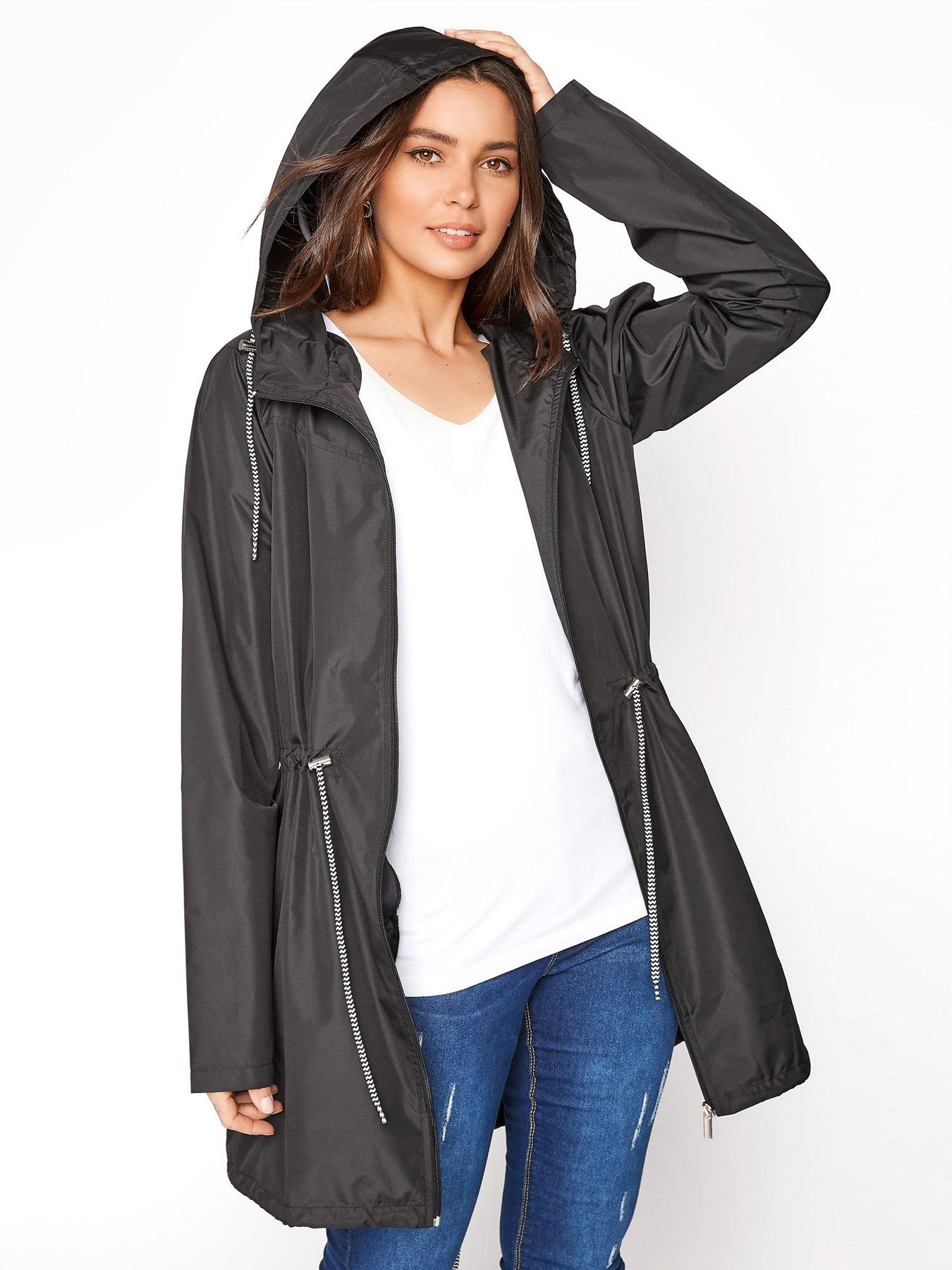 Long Tall Sally Pocket Parka - Black