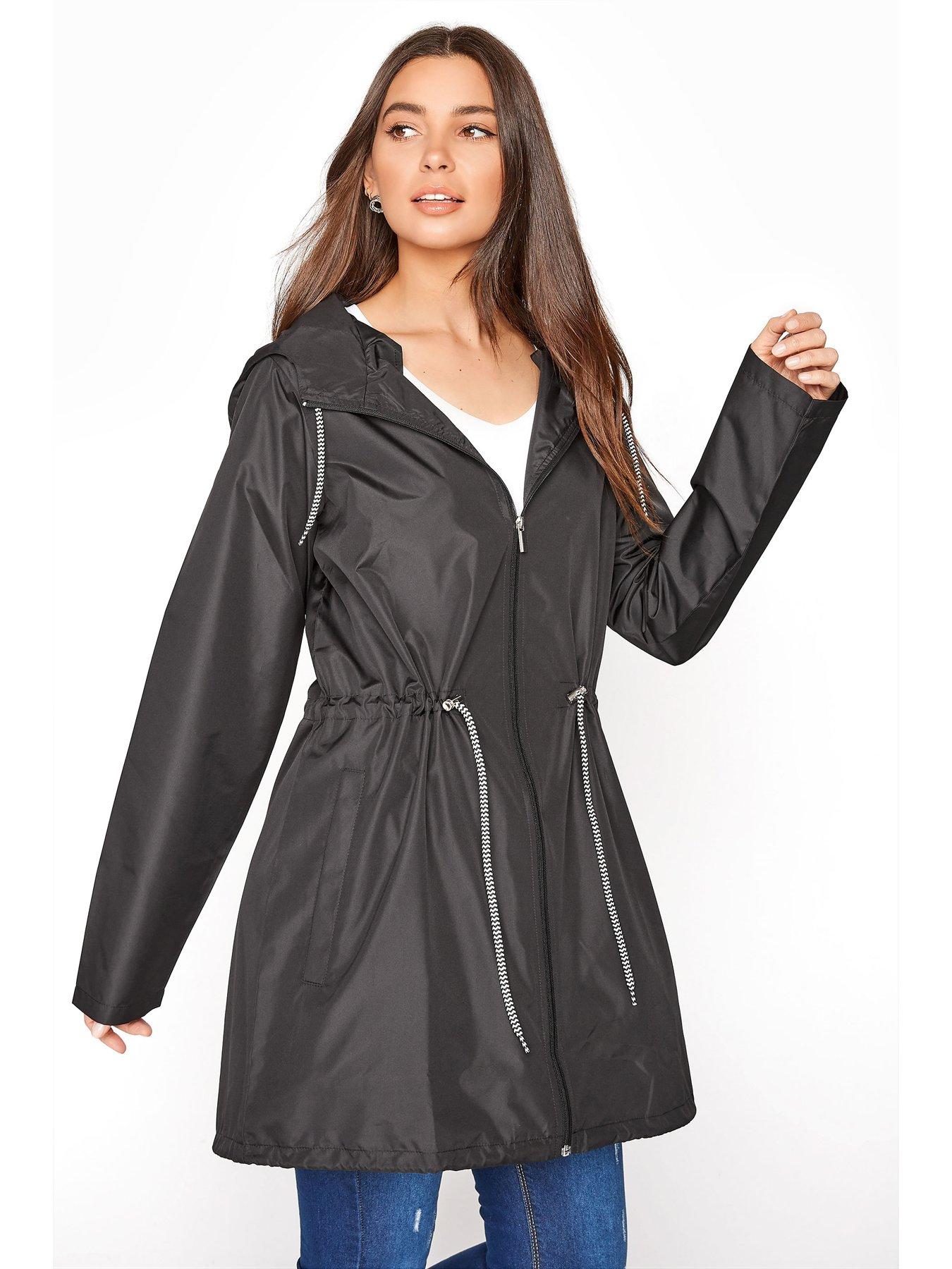 Image 4 of 4 of Long Tall Sally Pocket Parka -&nbsp;Black