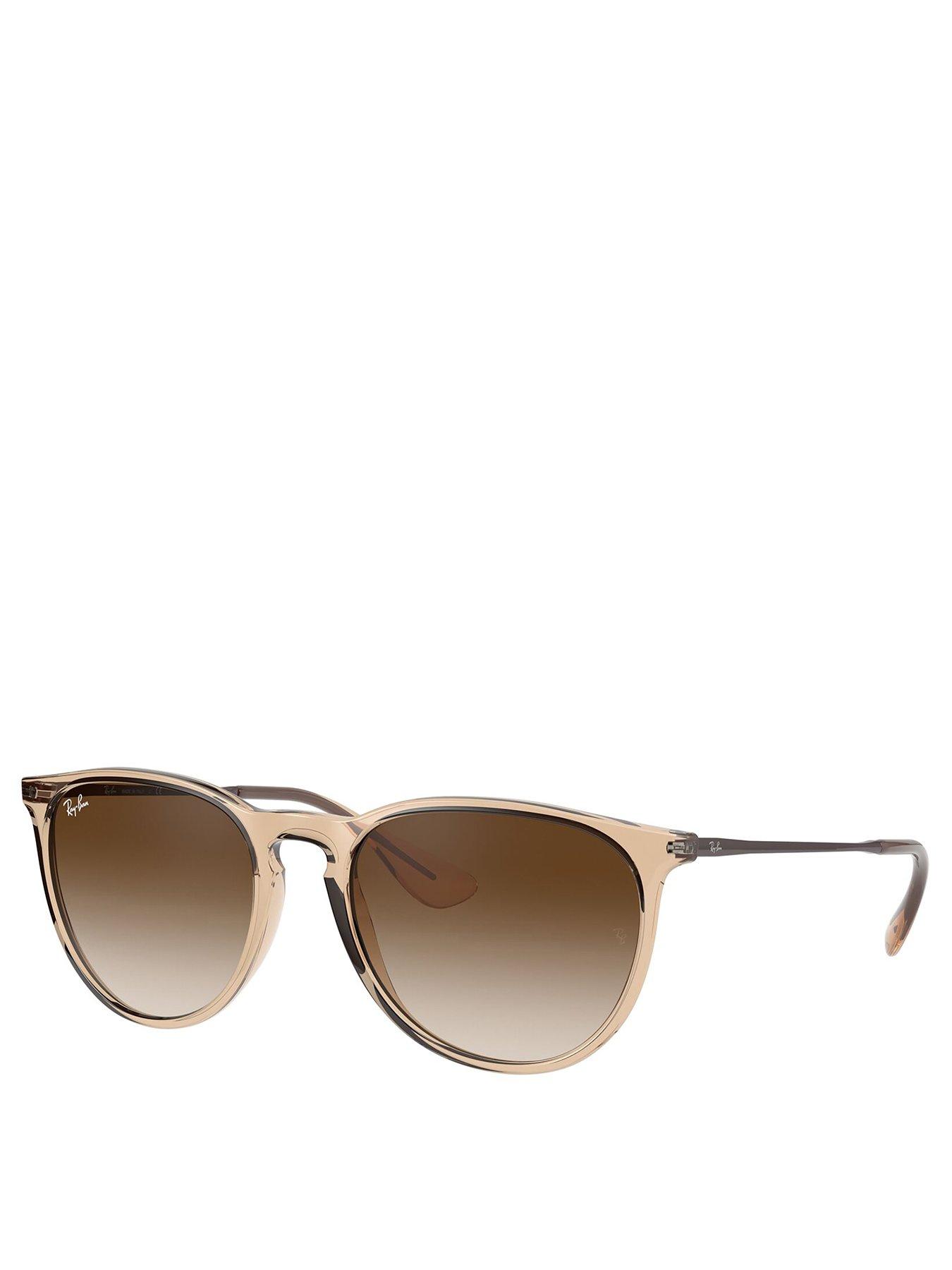 ray-ban-erika-round-sunglasses-brown