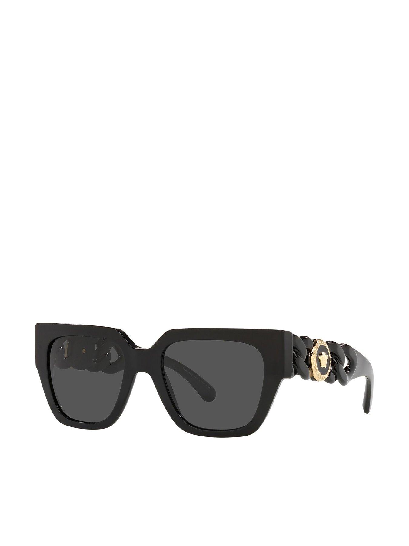 undefined Square Sunglasses - Black