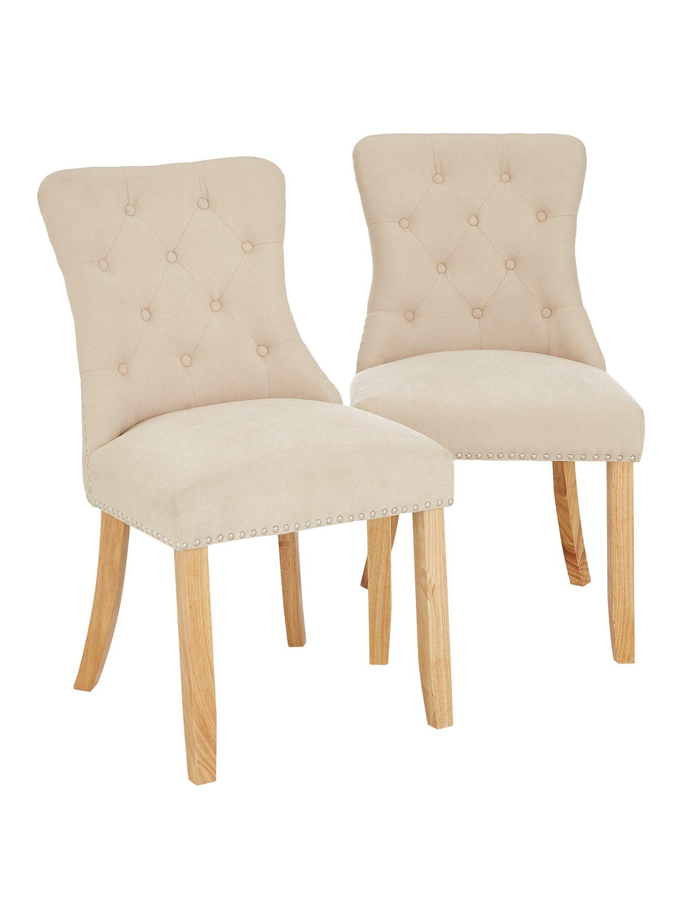 very-home-warwick-chenille-pair-of-standard-dining-chairs-naturaloak-effectnbsp--fscreg-certifiedstillFront