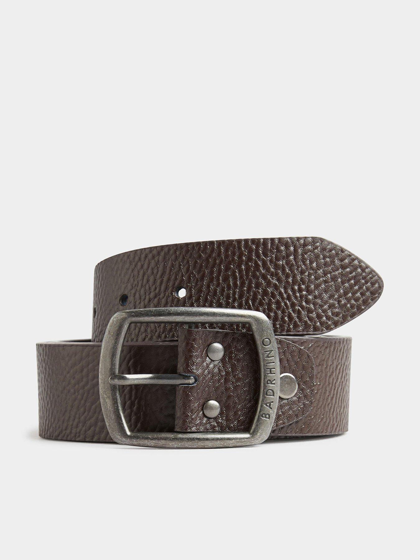 undefined Leather Belt - Brown