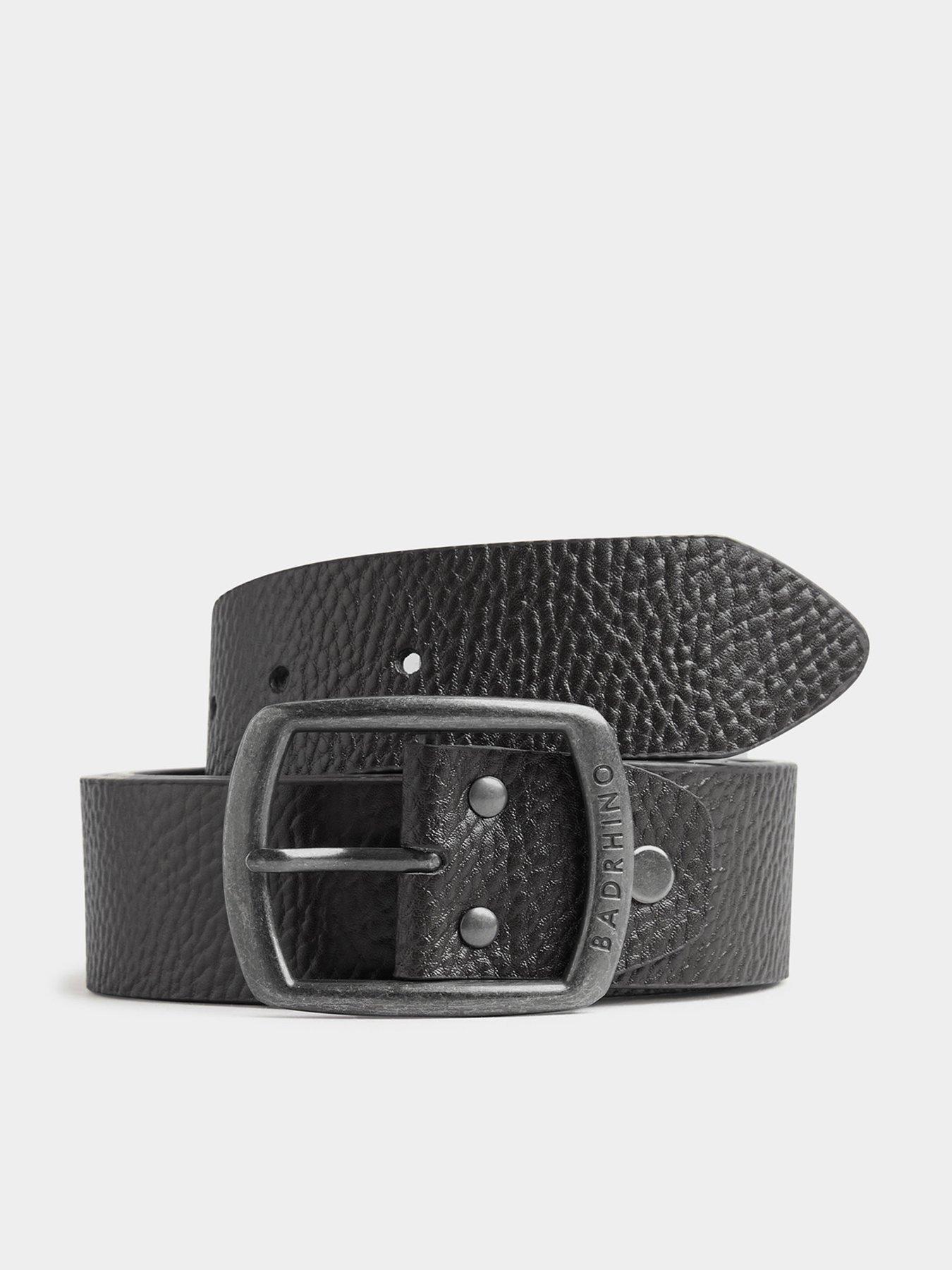 Image 1 of 2 of BadRhino Leather Belt - Black