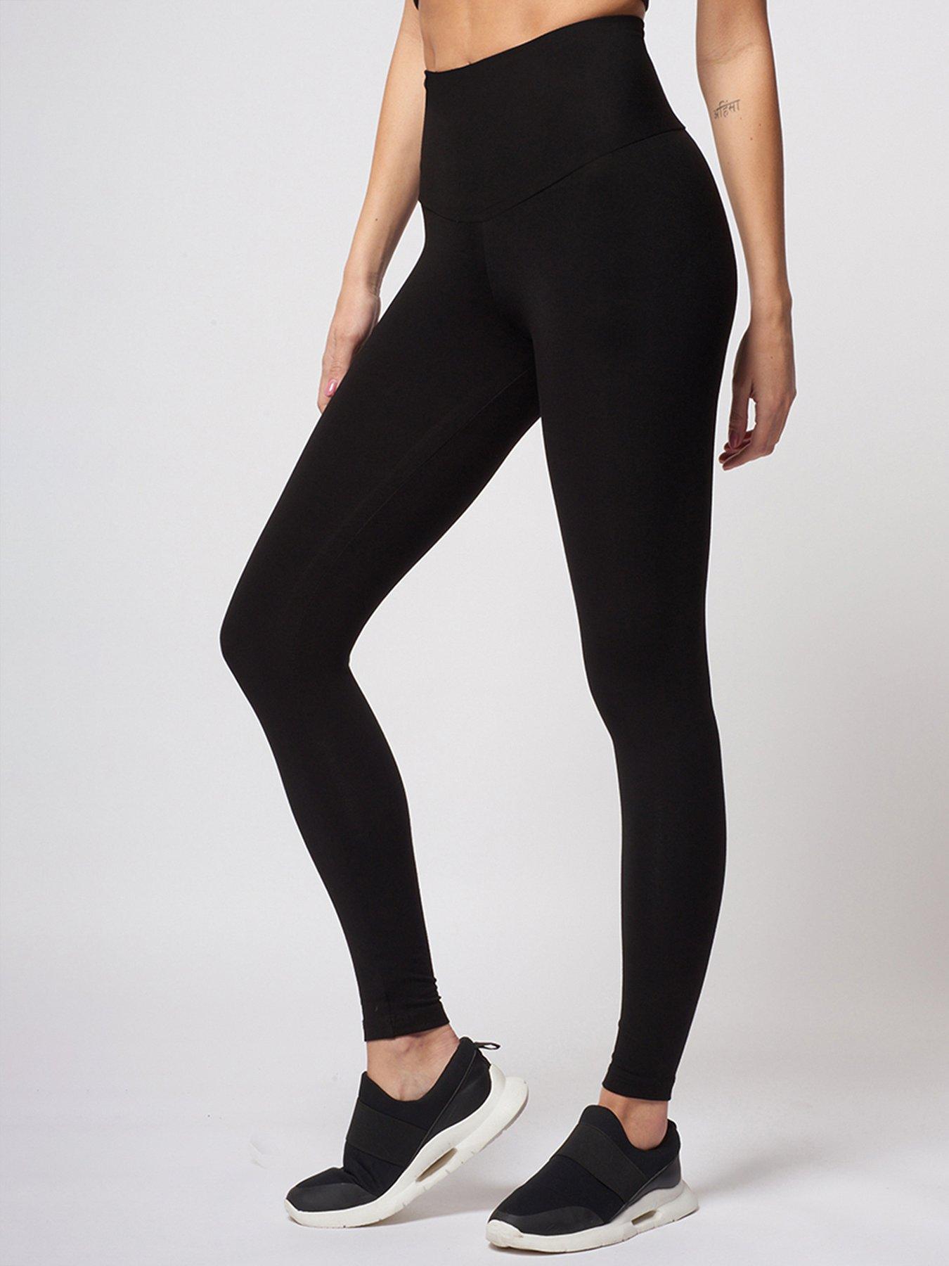 Extra Strong Compression Tummy Control Legging - Black