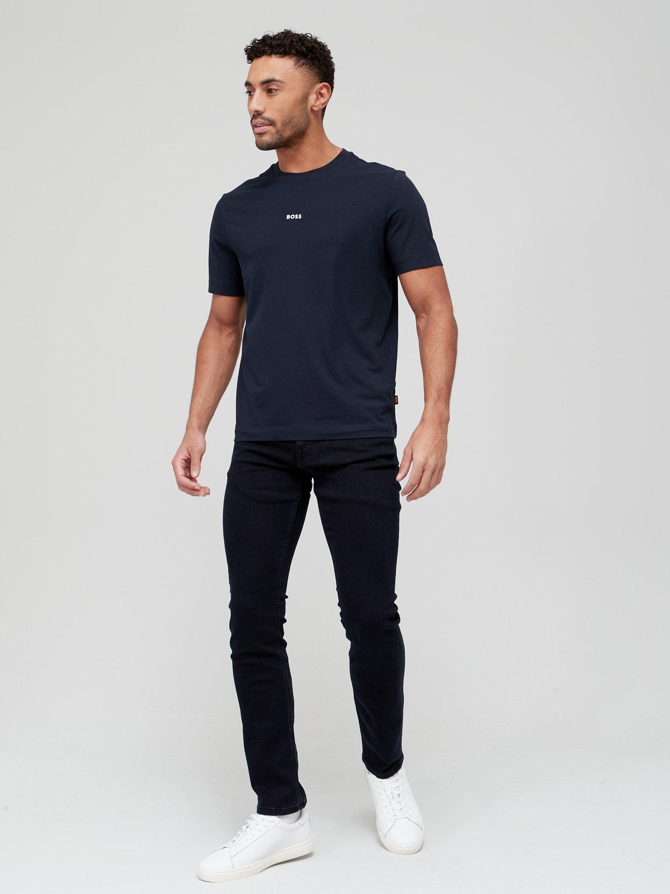 boss-relaxed-fit-centre-logo-t-shirt-dark-blueback