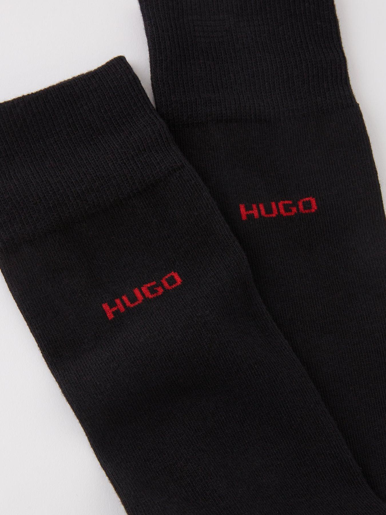 Image 2 of 2 of HUGO 2 Pack Classic Crew Socks