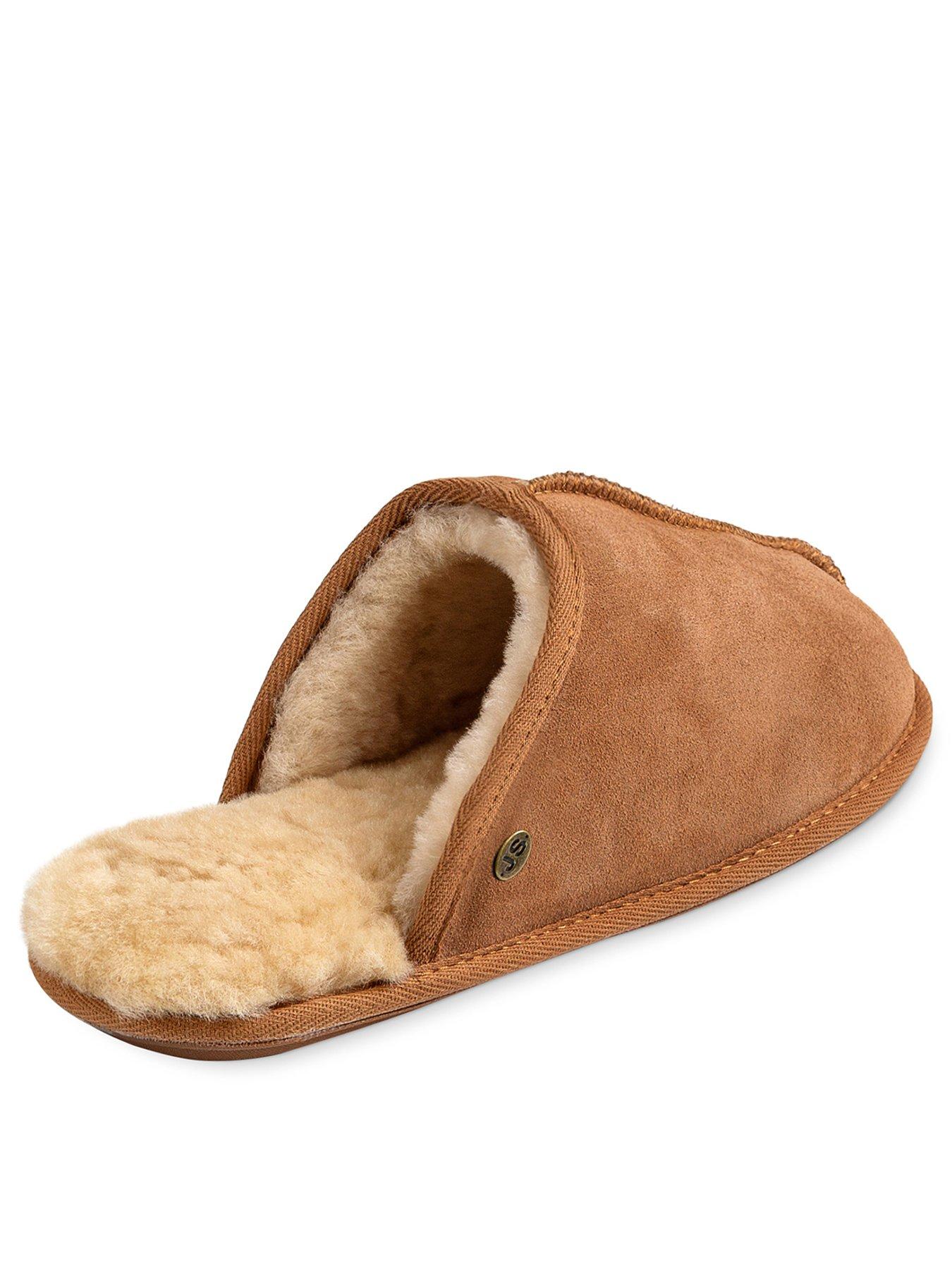 just-sheepskin-donmar-overlocked-raised-seam-sheepskin-mule-slipper-chestnutstillFront