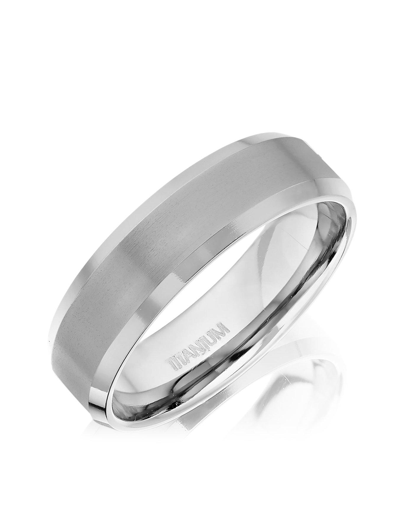 beaverbrooks-mensnbspbevelled-edge-titanium-ring
