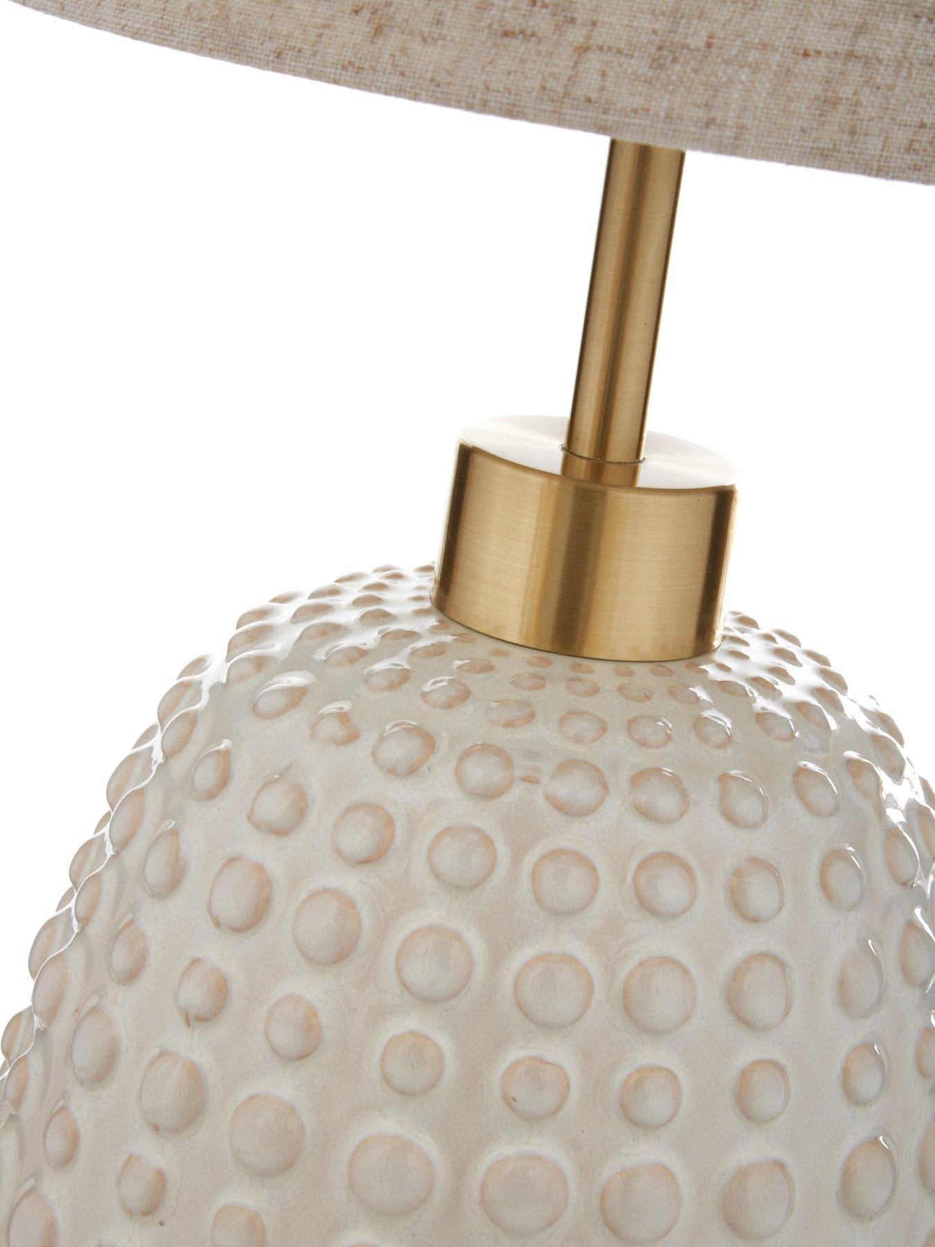 Image 3 of 5 of The Very Collection Casa Dot Textured Floor Lamp