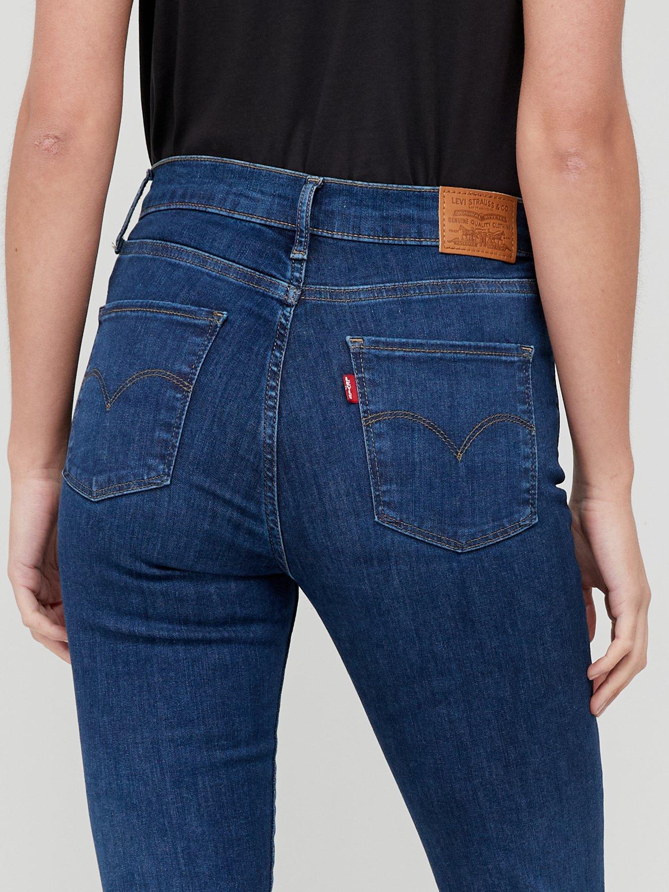 levis-720-hirise-super-skinny-jean-blueoutfit