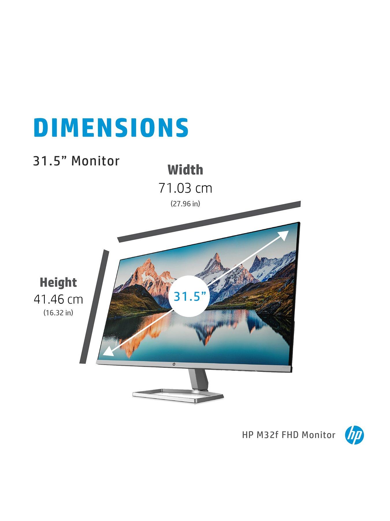 Image 2 of 8 of HP M32f 32in Full HD IPS Monitor