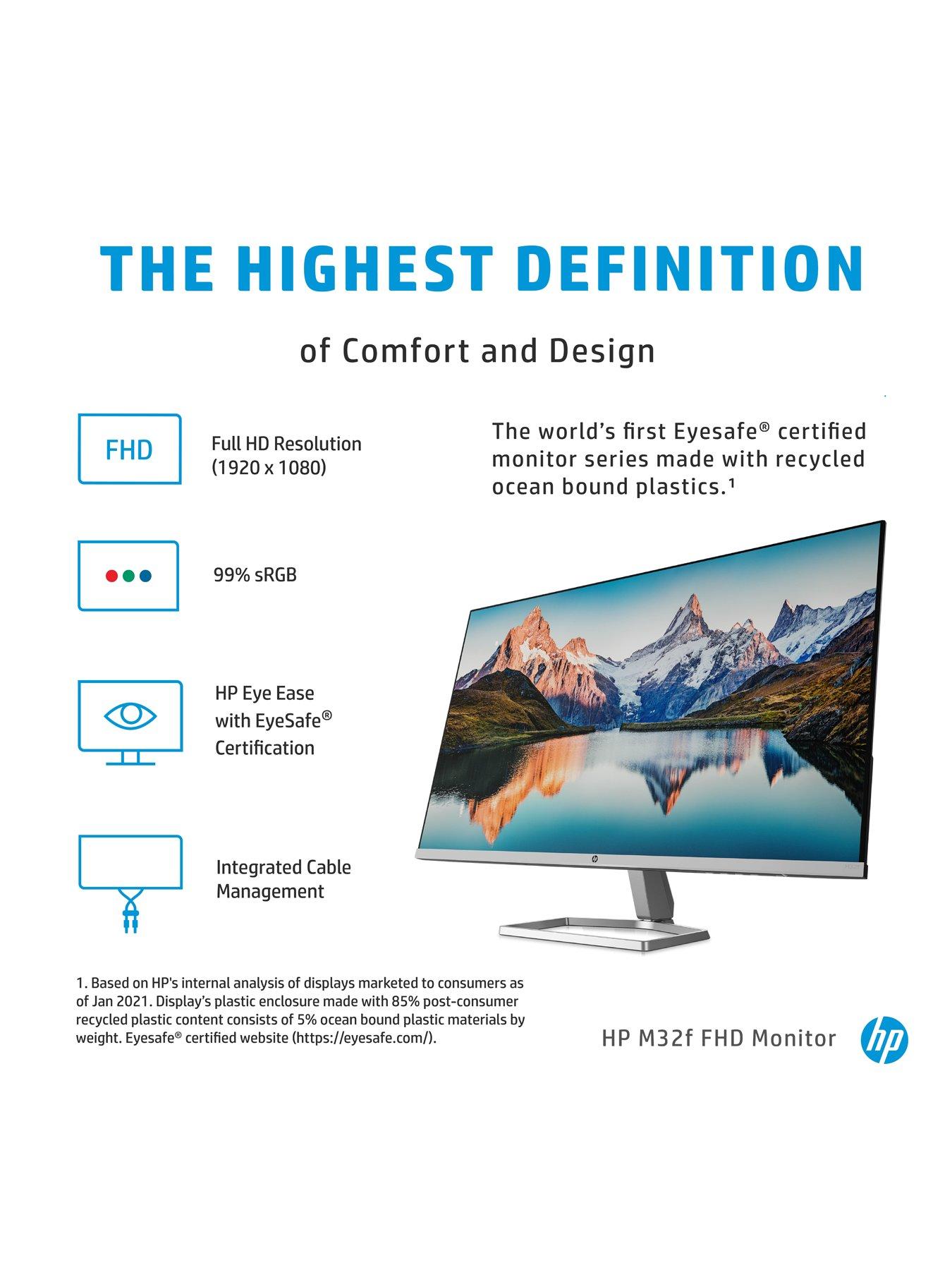 Image 6 of 8 of HP M32f 32in Full HD IPS Monitor