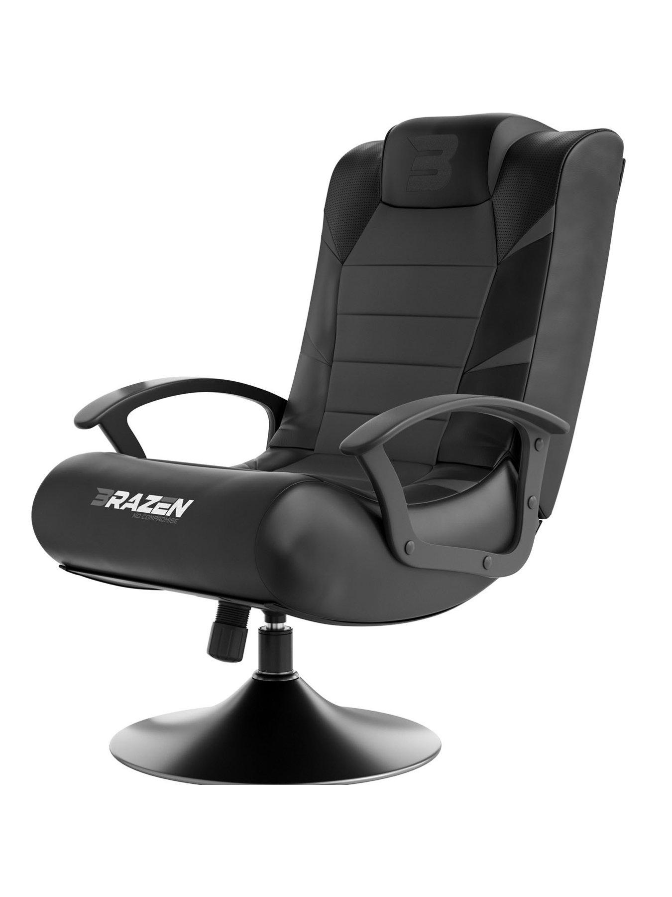 Image 4 of 5 of BraZen Pride&nbsp;2.1 Bluetooth Junior&nbsp;Gaming Chair&nbsp;-&nbsp;Black and Grey