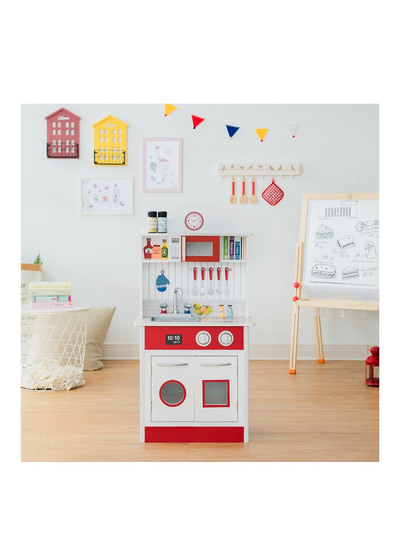 teamson-kids-teamson-kids-little-chef-madrid-classic-play-kitchen-red-white