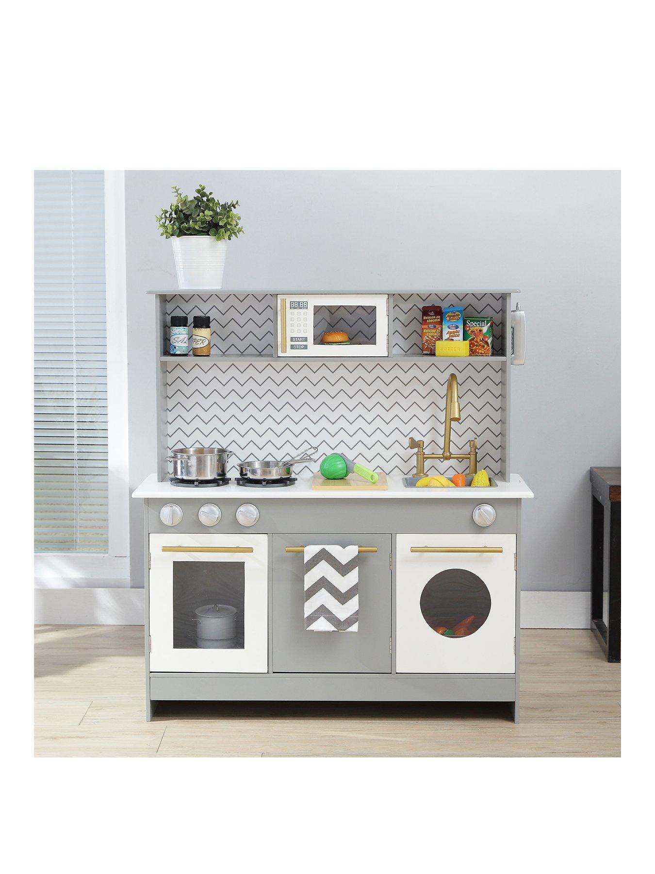 Teamson urban kitchen grey deals