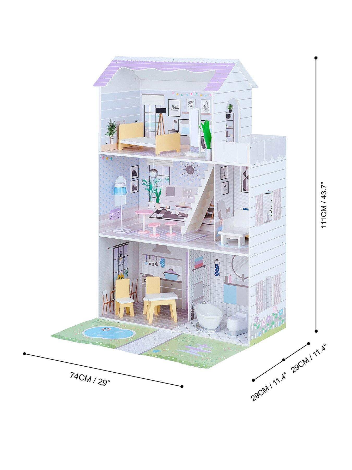 Teamson garden cottage clearance portable dollhouse