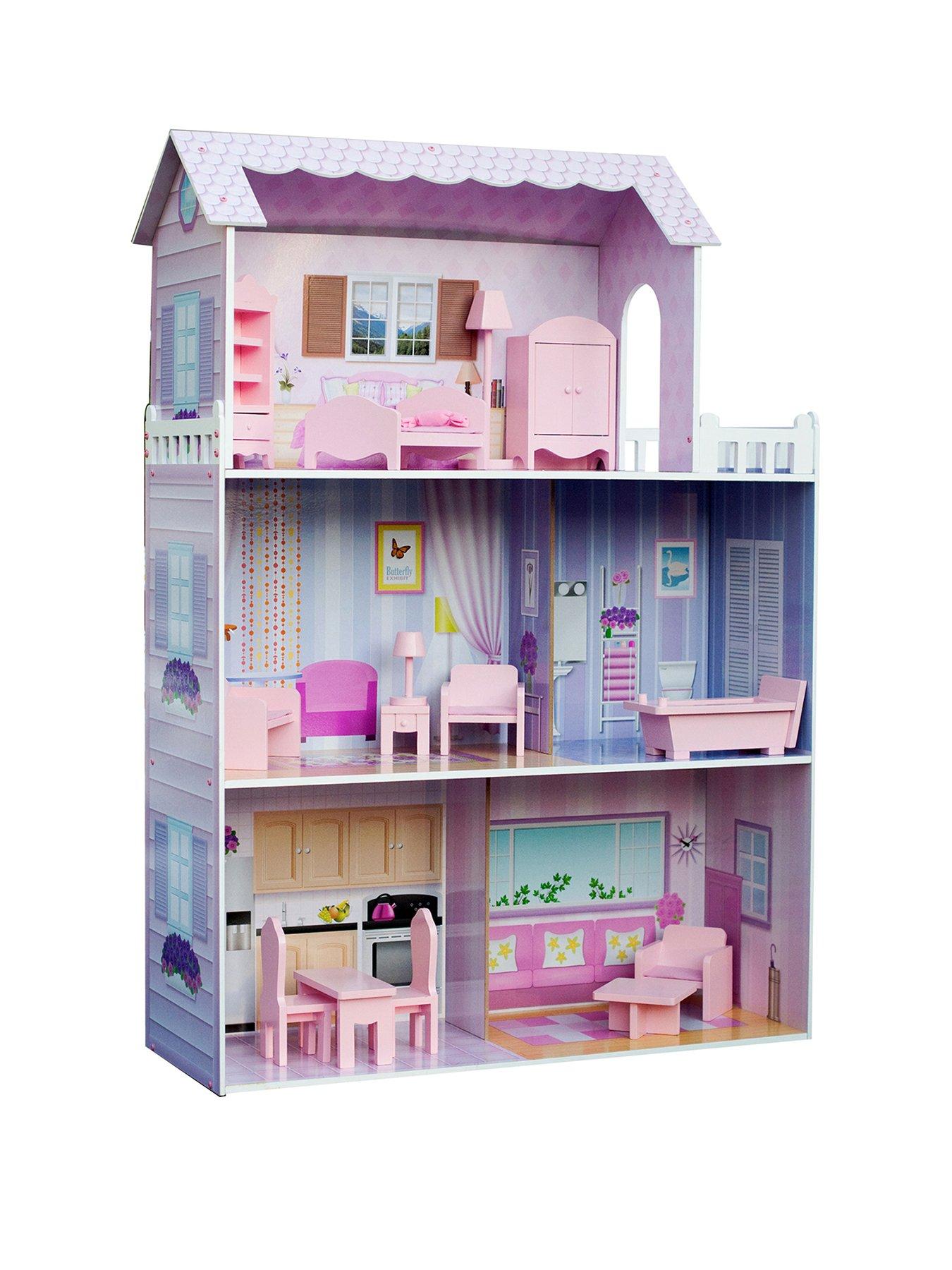 Teamson Kids Olivia's Little World - Dreamland Tiffany Doll House - Pink