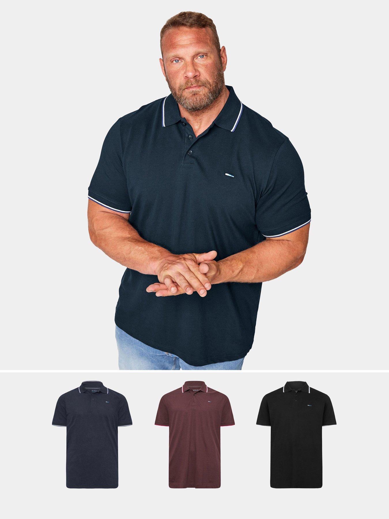 Image 1 of 4 of BadRhino BadRhino 3 Pack Short Sleeve Tipping Polo Shirt - Multi