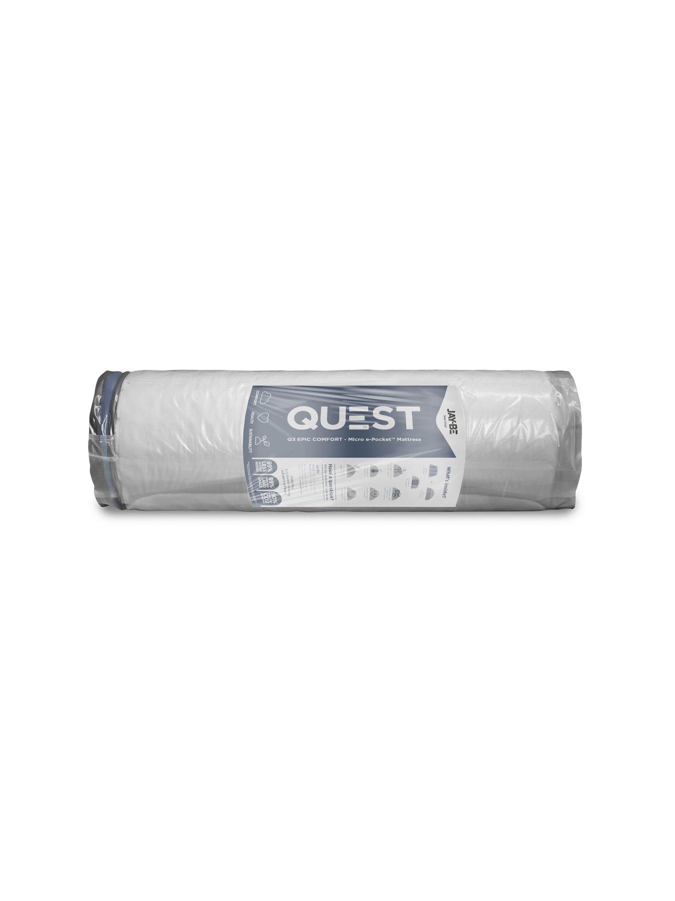 Image 6 of 8 of Jaybe Quest Q3 Epic Comfort Deep E-Pocket &amp; Micro E-Pocket Single Mattress