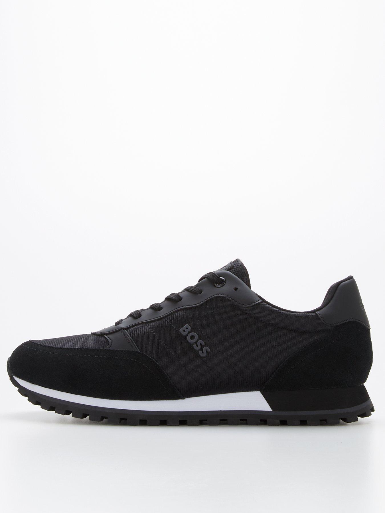 boss-parkour-mix-fabric-runner-trainers-blackfront