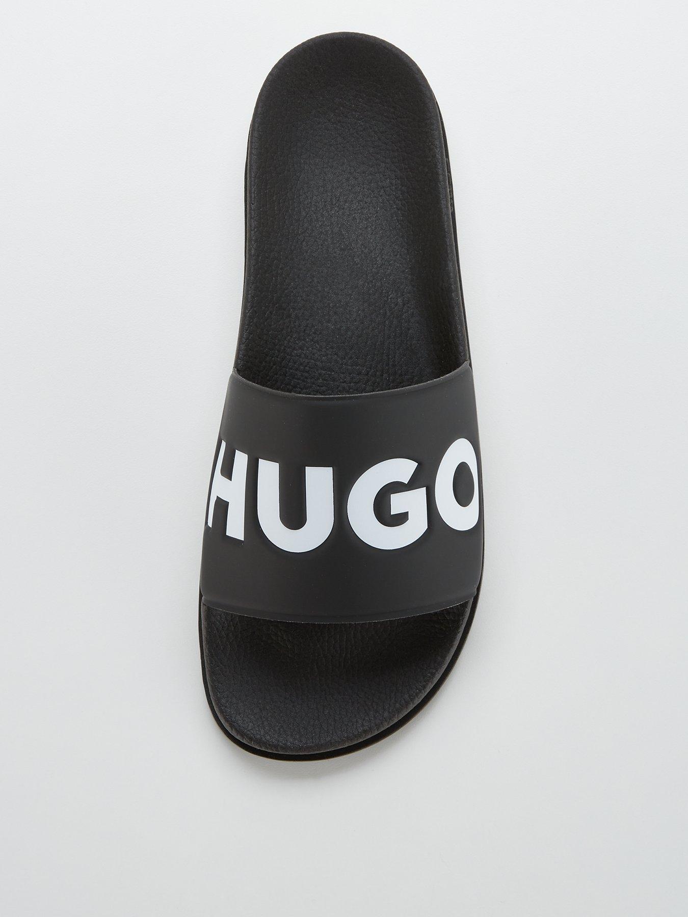 HUGO Match Slides - Black