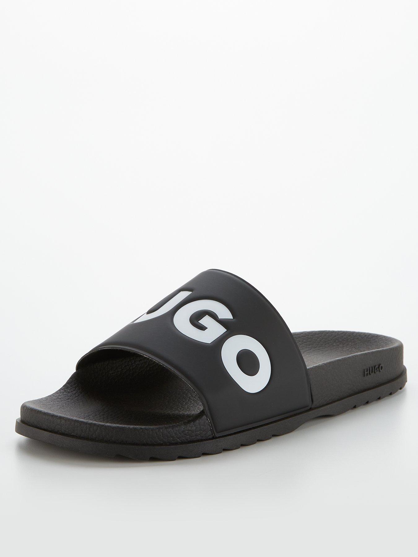 Image 2 of 6 of HUGO Match Slides - Black
