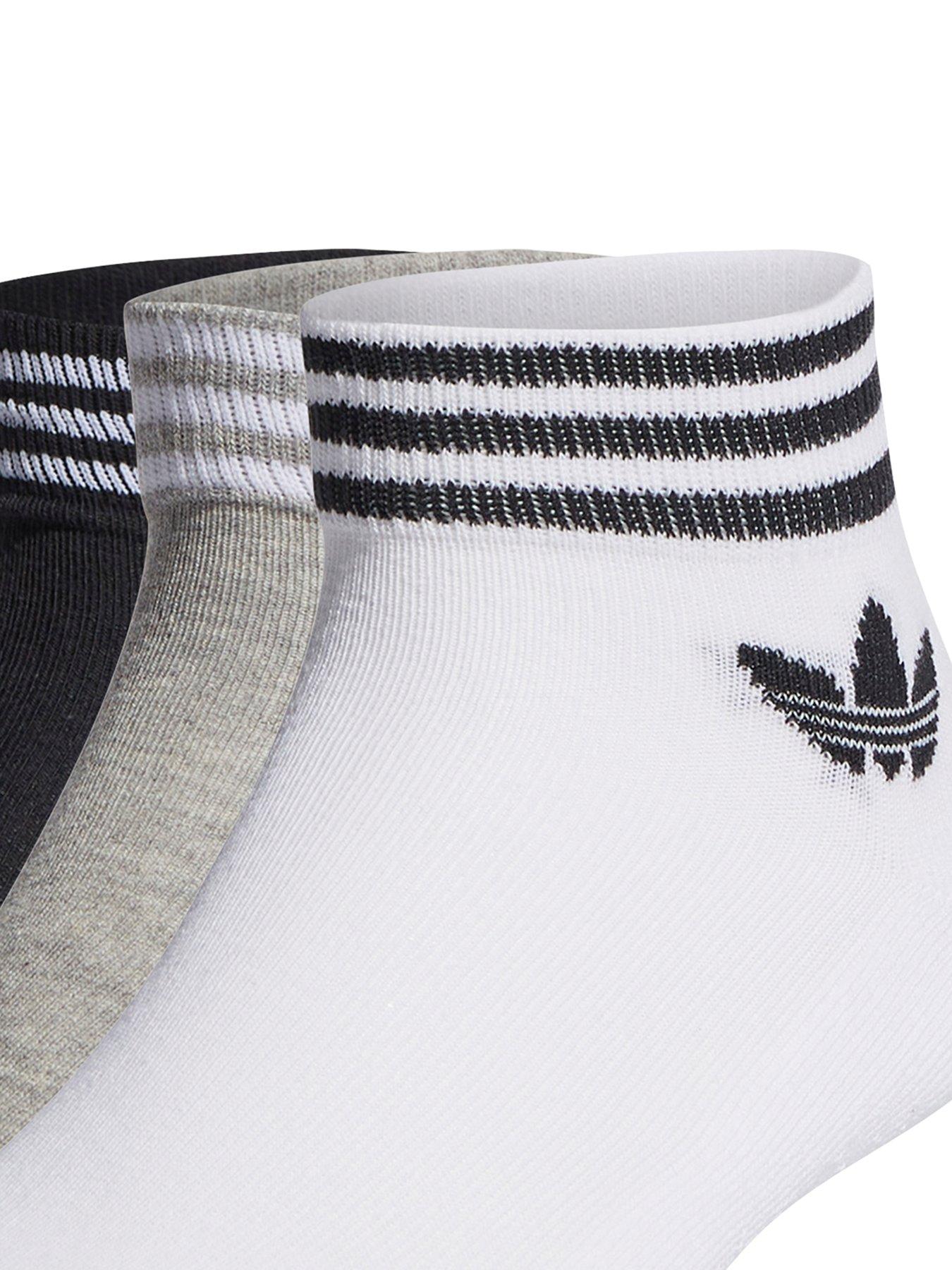 adidas-originals-unisex-3-pack-trefoil-ankle-socks-whitegreyback