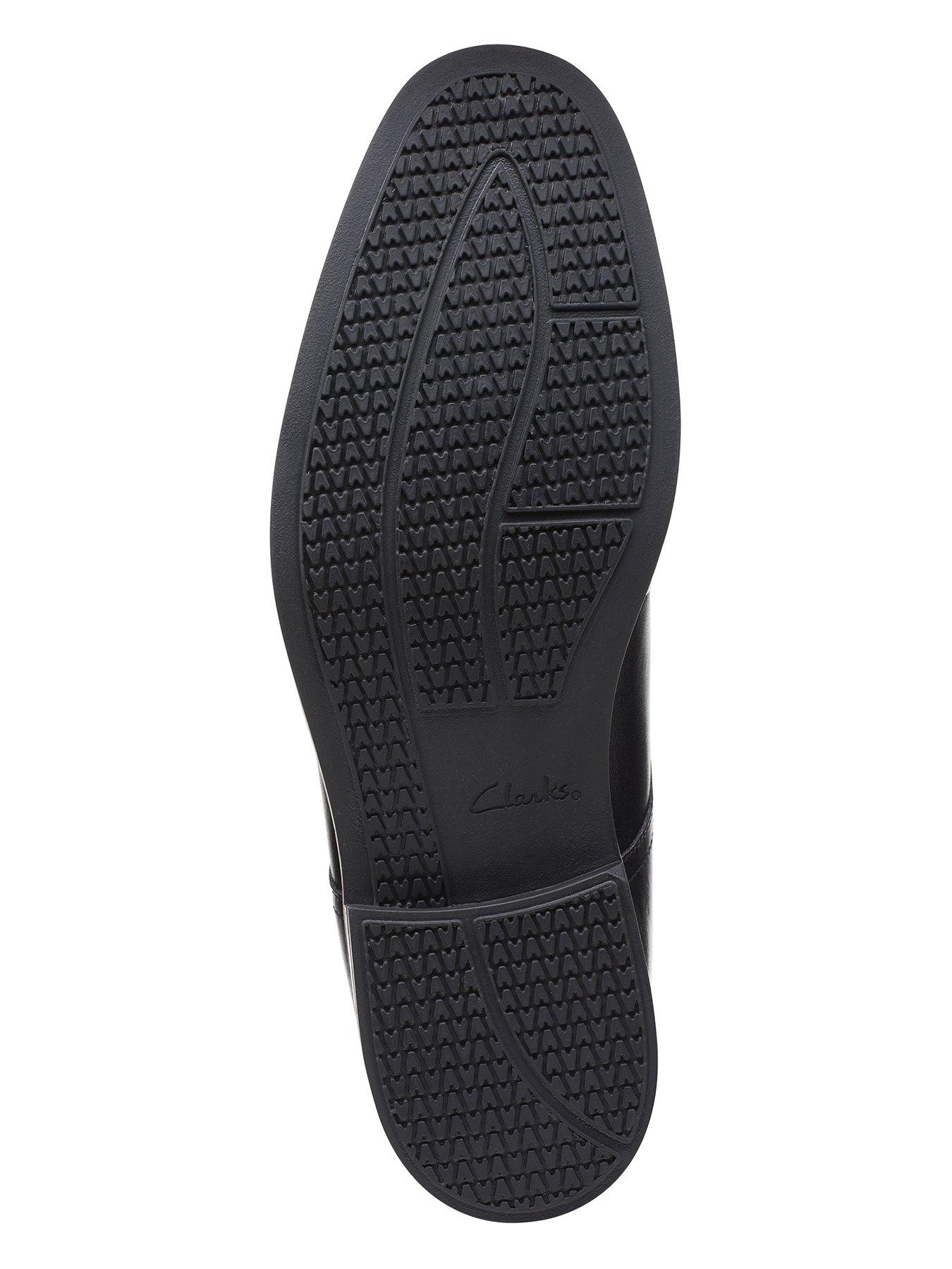 Image 5 of 6 of Clarks Mens Howard Walk Lace-Up Cushion Plus Oxford Shoes - Black