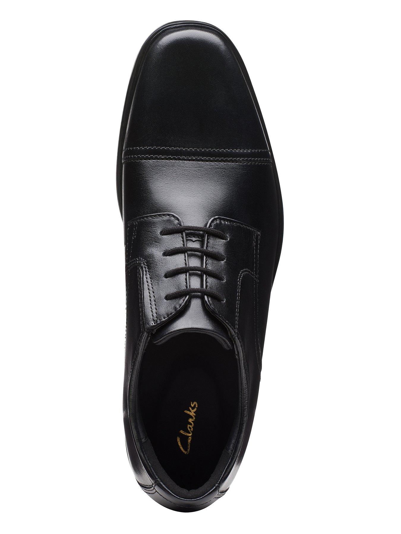 Image 4 of 6 of Clarks Howard Cap Oxford Shoes - Black