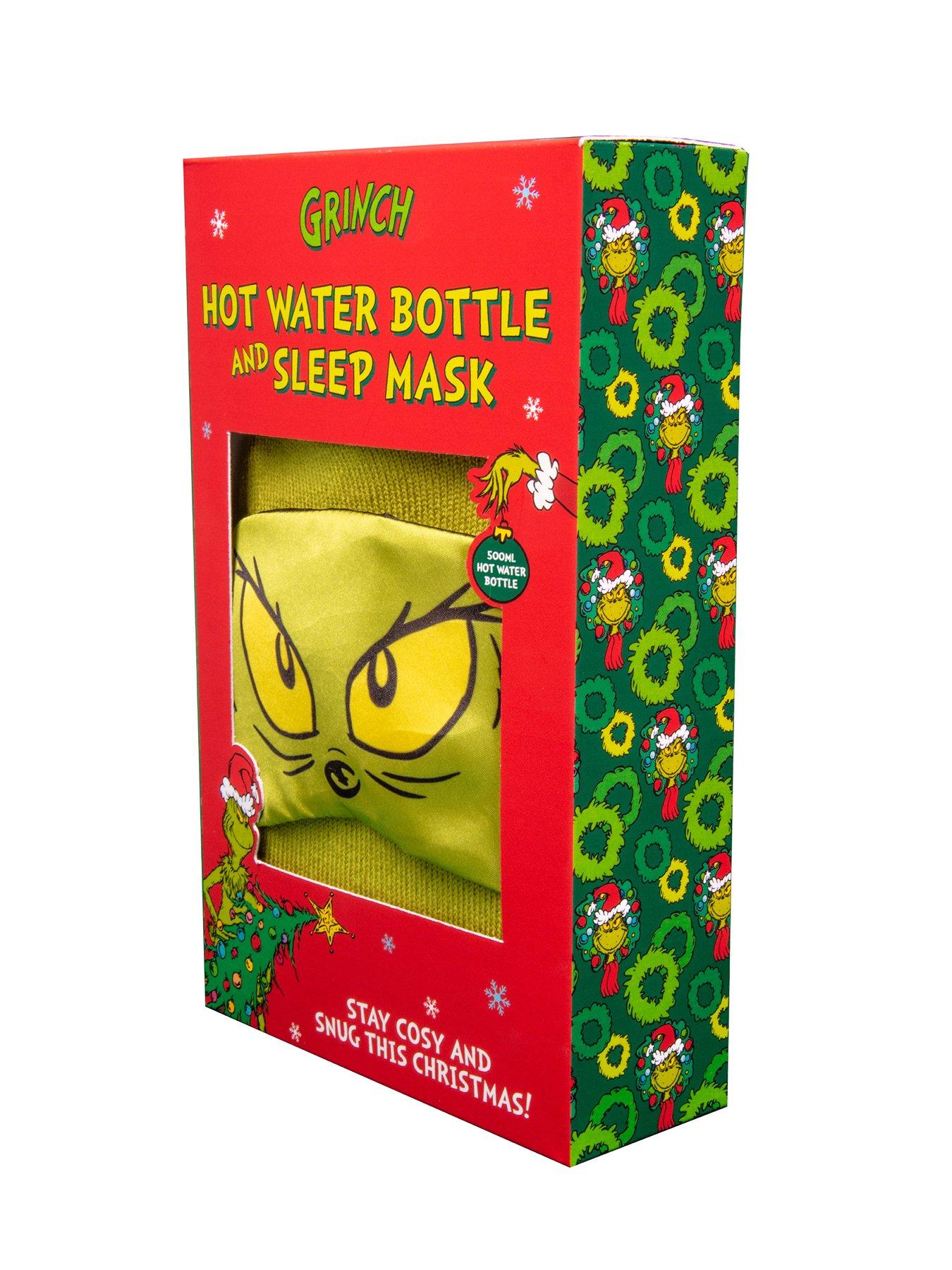 The Grinch Hot Water Bottle & Eye Mask