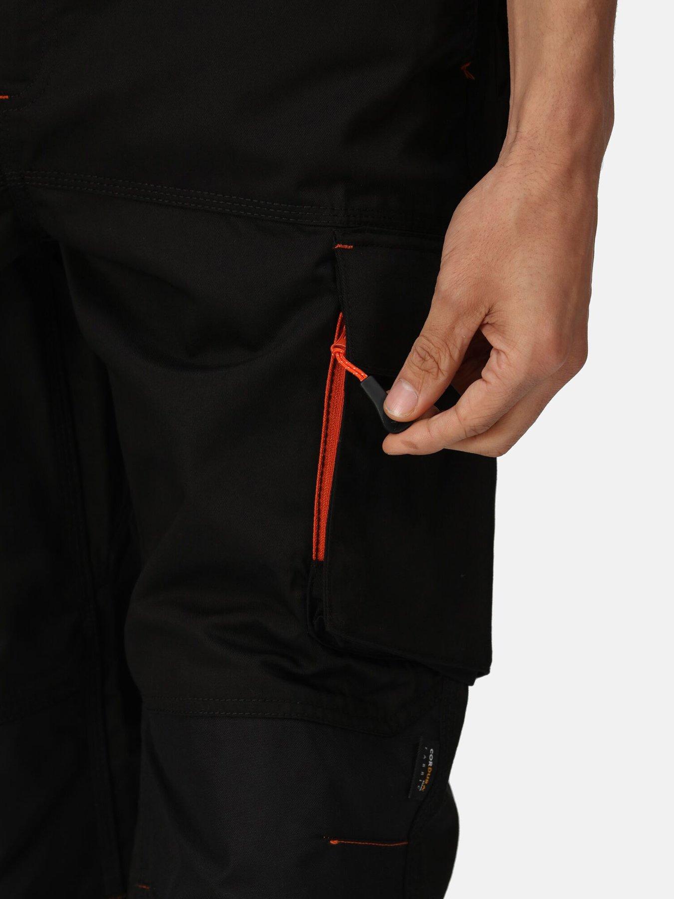 regatta-professional-workwear-heroic-cargo-trousers-blackdetail