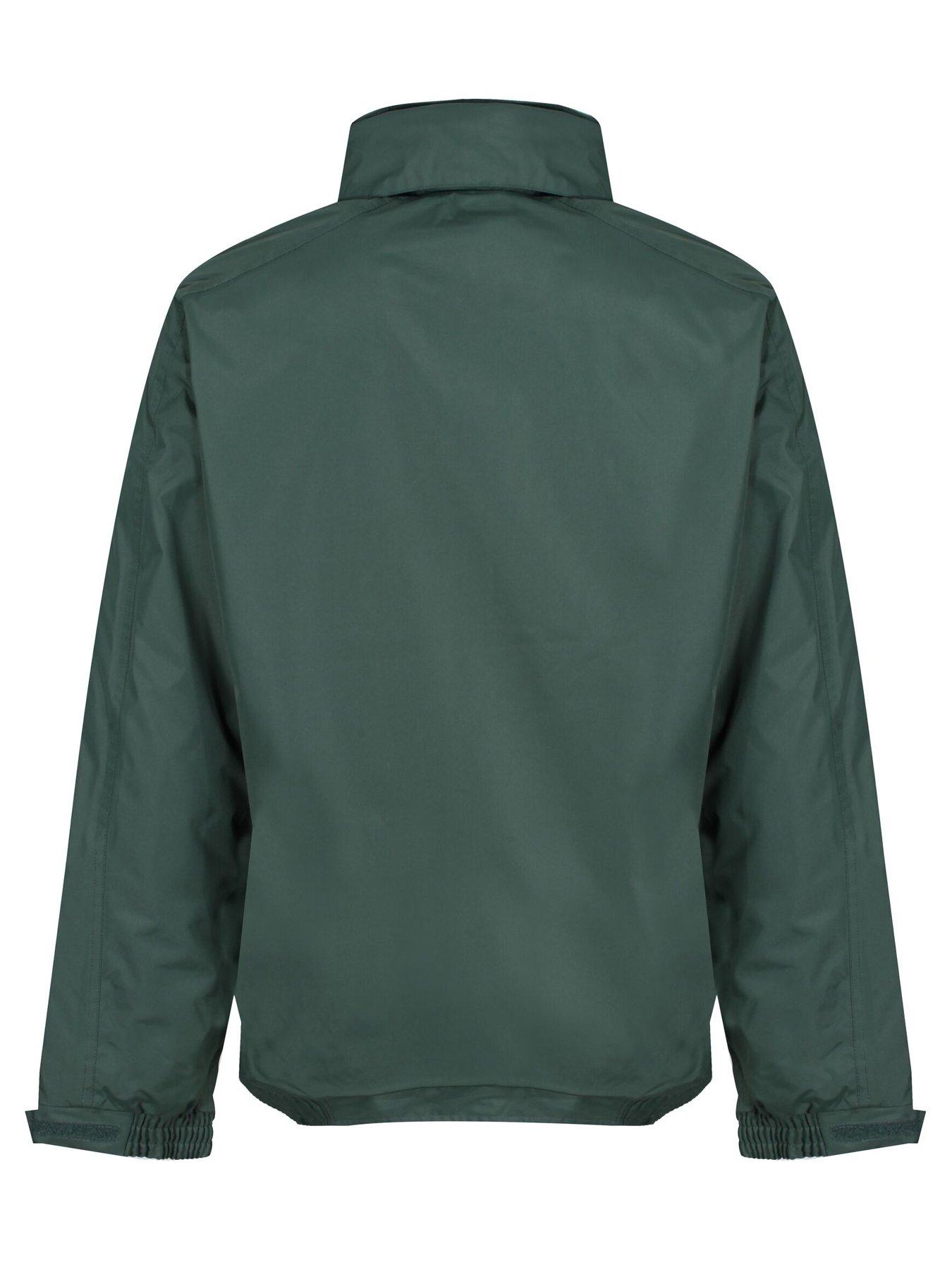 regatta-professional-workwear-fleece-lined-dover-bomber-jacket-greenoutfit