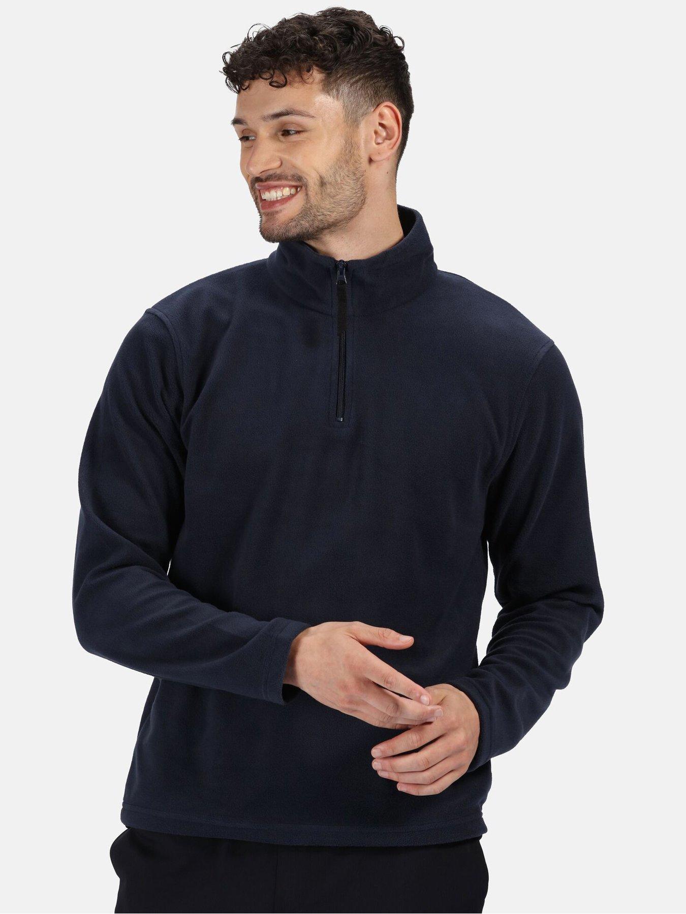 regatta-professional-workwear-micro-zip-neck-fleece-navy