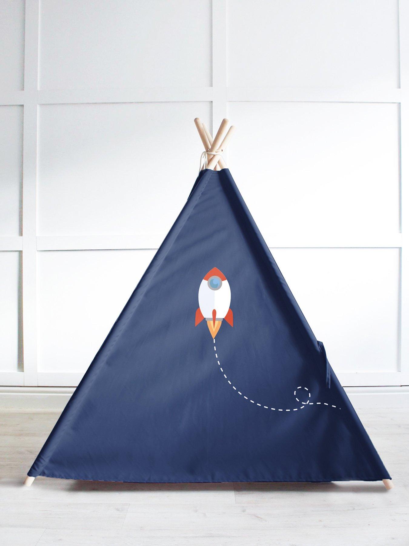 Image 3 of 6 of rucomfy Kids Teepee Play Tent - Outer Space