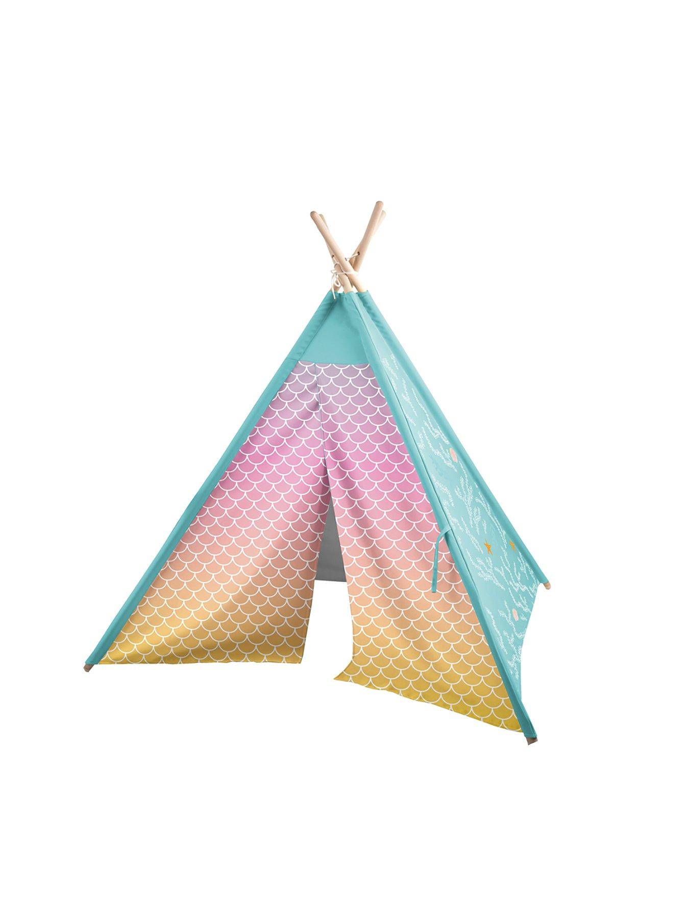 undefined Kids Teepee Play Tent - Mermaid Tail