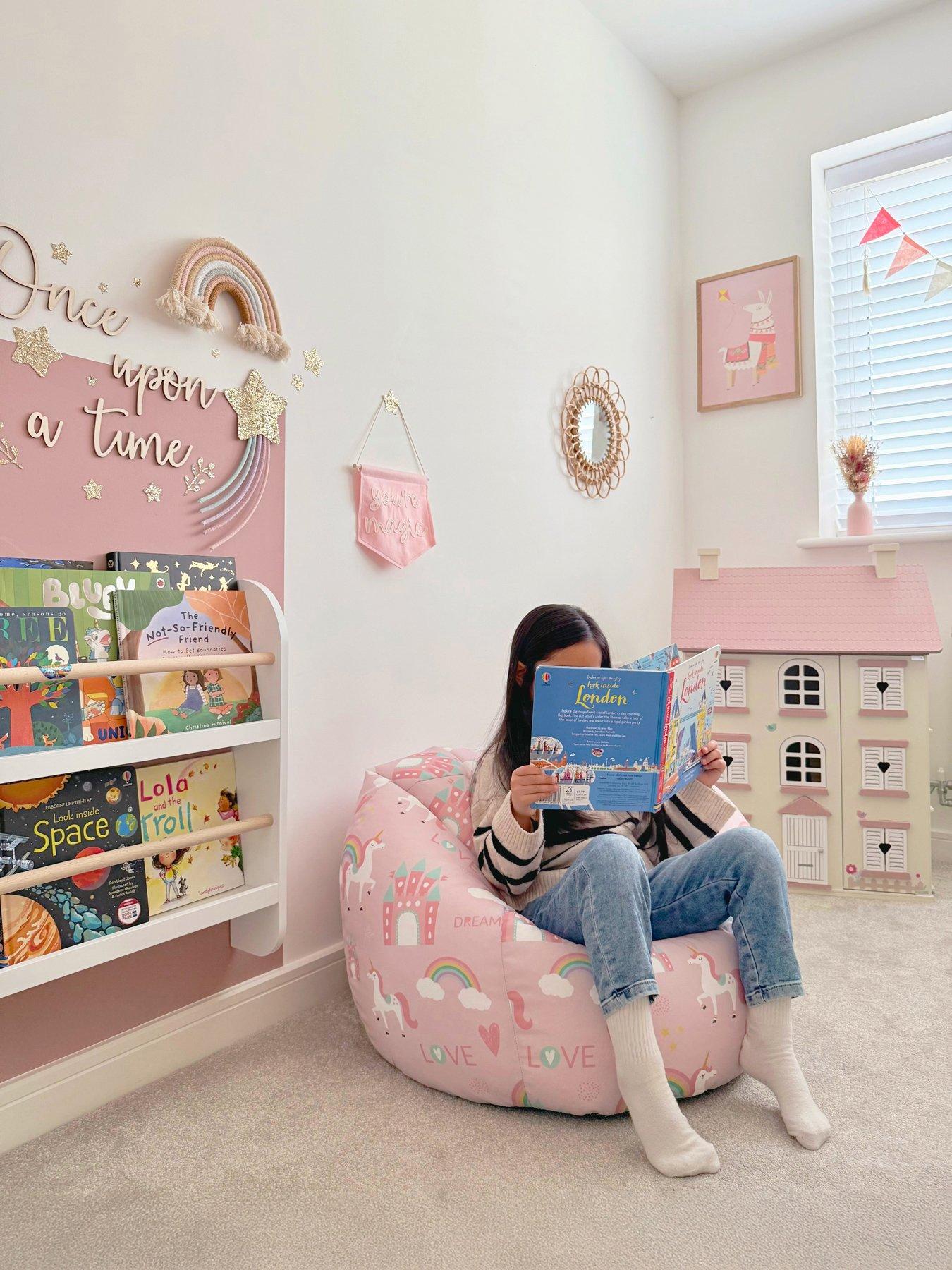 rucomfy Unicorn Castle Classic Children's Beanbag