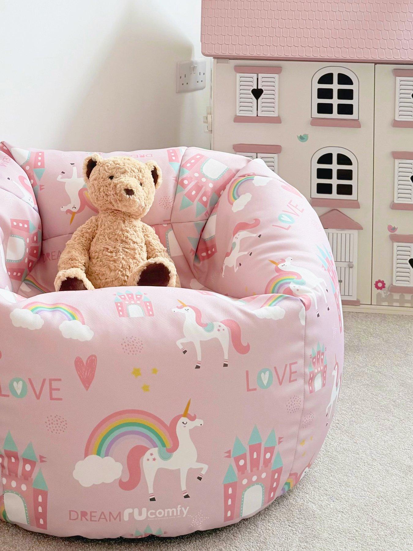 Image 4 of 5 of rucomfy Unicorn Castle Classic Children's Beanbag