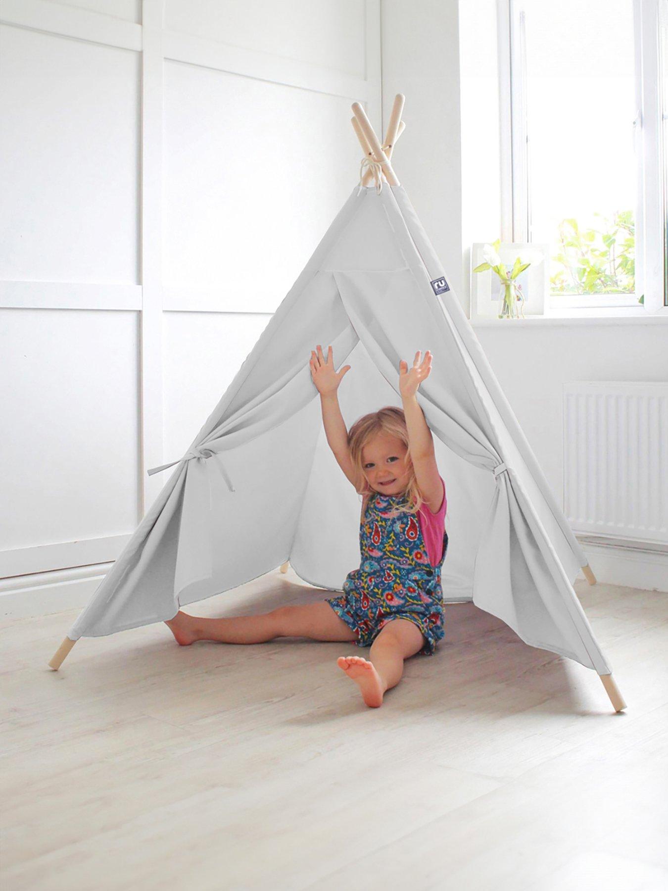 rucomfy-kids-teepee-play-tent-grey