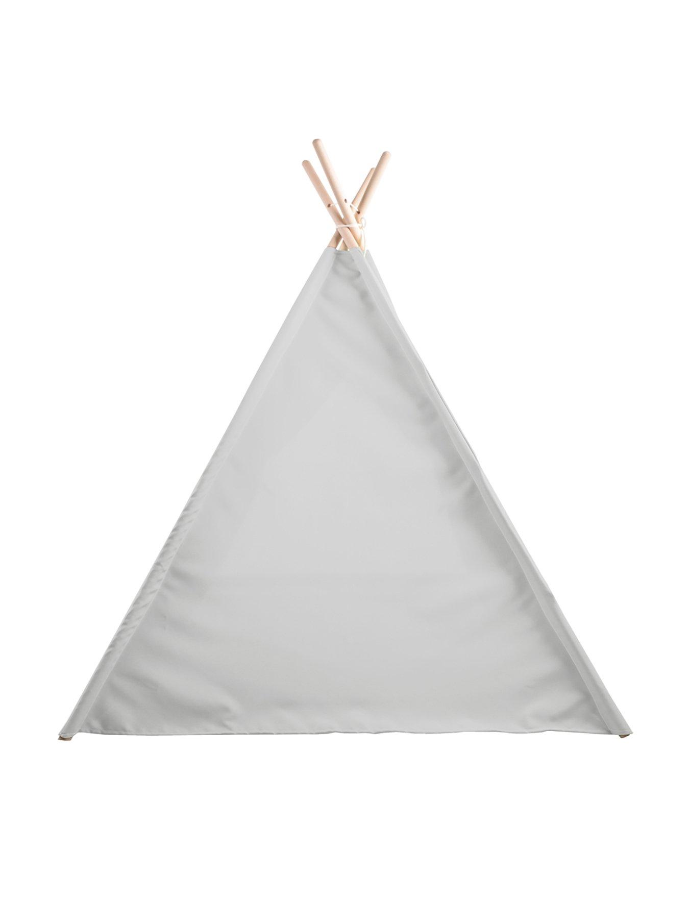 Image 4 of 5 of rucomfy Kids Teepee Play Tent - Grey