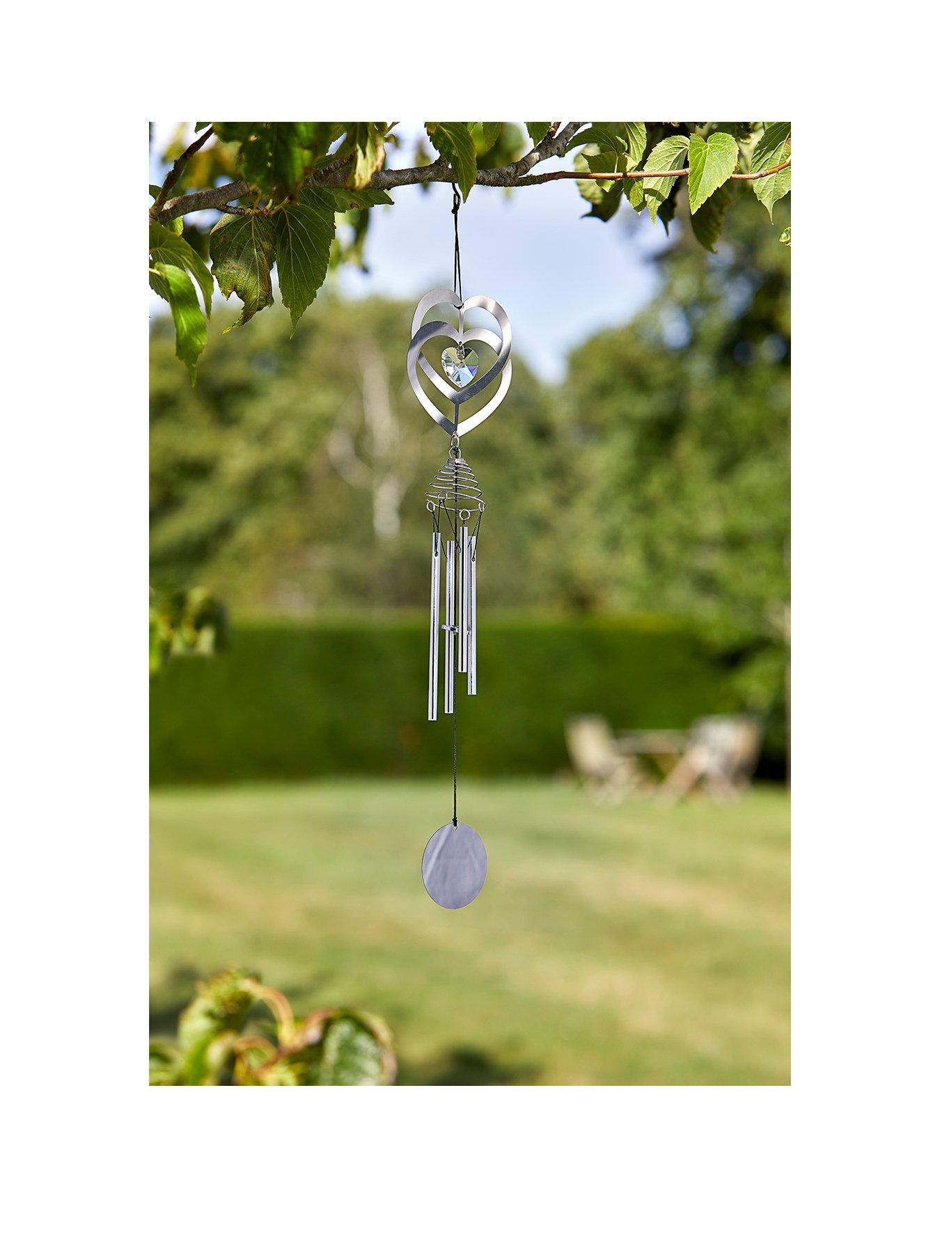 undefined Crystal Heart Windchime